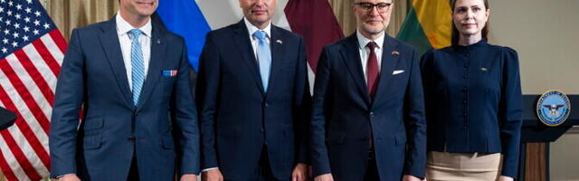 Министры обороны стран Балтии встретились с американским коллегой Питом Хегсетом