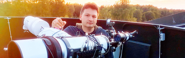 Разноцветный космос Владимира Гомана