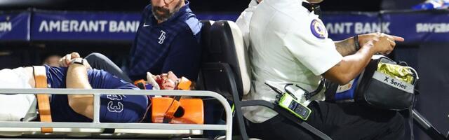 Удар мячом на скорости 170 км/ч: бейсболиста доставили в больницу