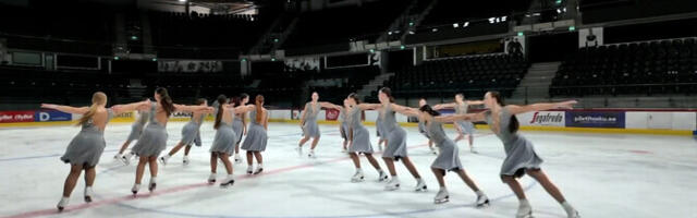 Команда Diamonds представит Эстонию на юниорском ЧМ по синхронному фигурному катанию