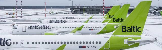 AirBaltic начнет осуществлять полеты из Таллинна по трем новым направлениям