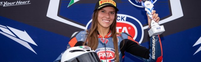 Анастасия Коваленко стала чемпионкой Италии по мотогонкам