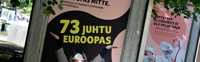 Выставка в центре Таллинна убеждает в необходимости вакцинации