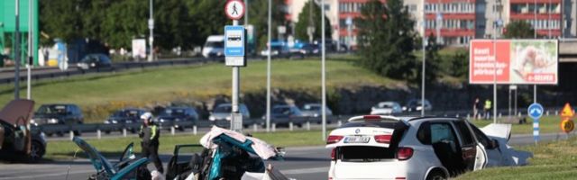 Ужасная авария в Ласнамяэ: арестован водитель Chevrolet, который вместе с BMW мчался по Лаагна теэ