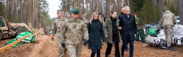 Науседа на месте поисков военных США на полигоне в Пабраде: я все еще надеюсь на чудо