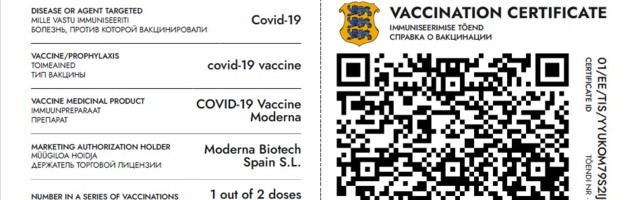 Правительство одобрило использование сертификата COVID внутри страны
