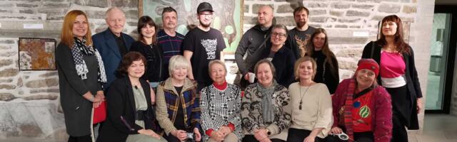 На своей новой Рождественской выставке нарвские художники приглашают окунуться в мир таинства