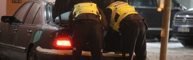 В центре Таллинна задержали водителя с подозрением на наркотическое опьянение