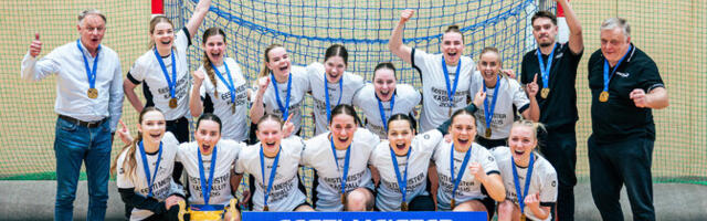 Чемпионом Эстонии по гандболу среди женщин четвертый год подряд стала "Мистра"