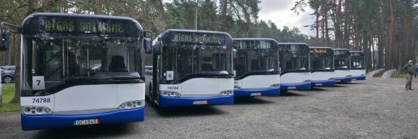 На нескольких маршрутах автобусов и троллейбусов Риги будут небольшие изменения в расписании движения