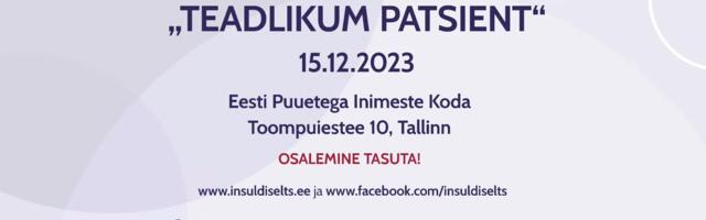 Инфодень Эстонского общества пациентов с инсультом