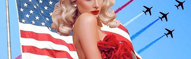 Дженнифер Лопес, Пэрис Хилтон, Сальма Хайек, Ева Лонгория, Иванка Трамп и другие отмечают День поминовения в США