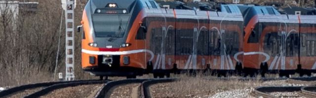 Поезд Elron насмерть сбил велосипедиста